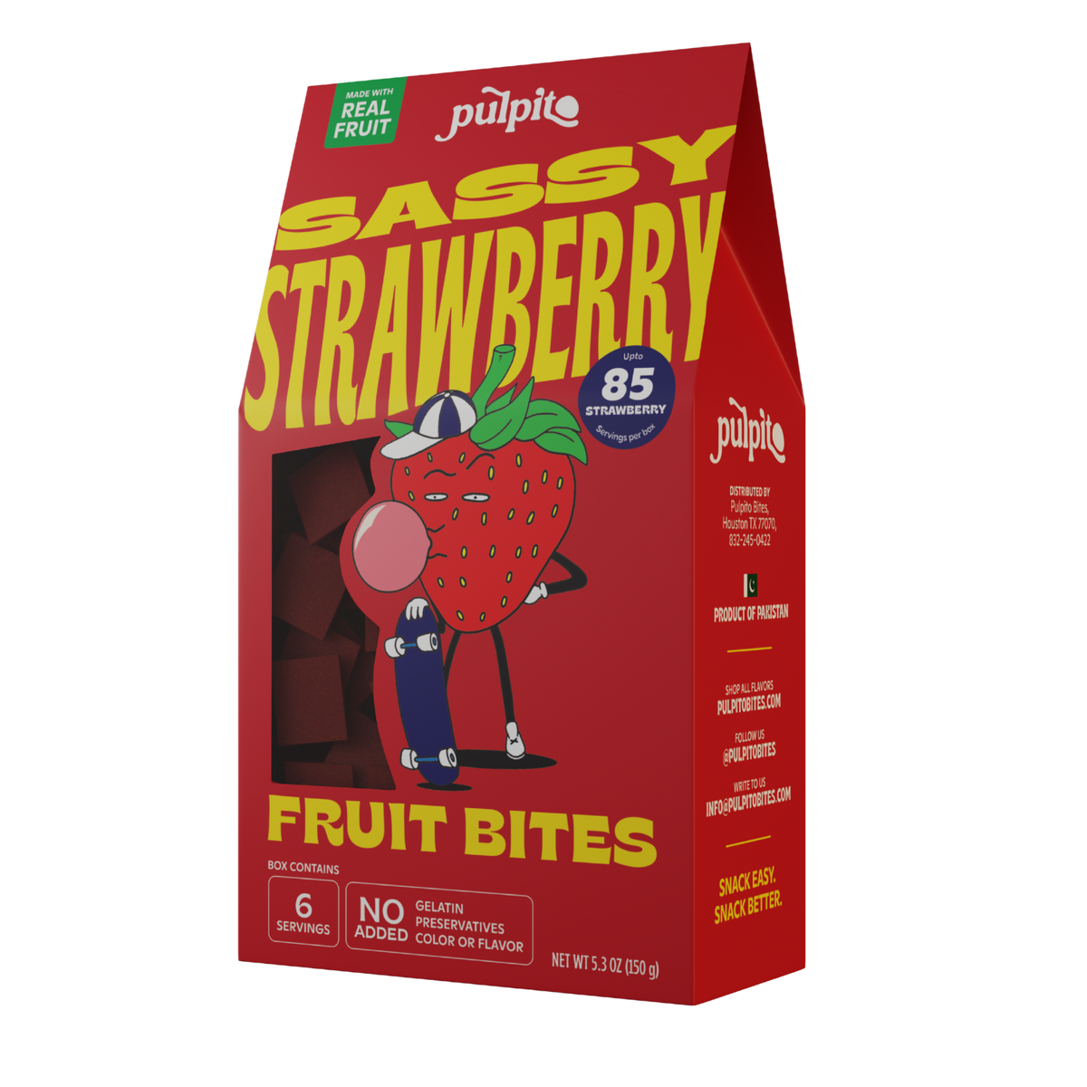 Sassy Strawberry Ftuit Bites