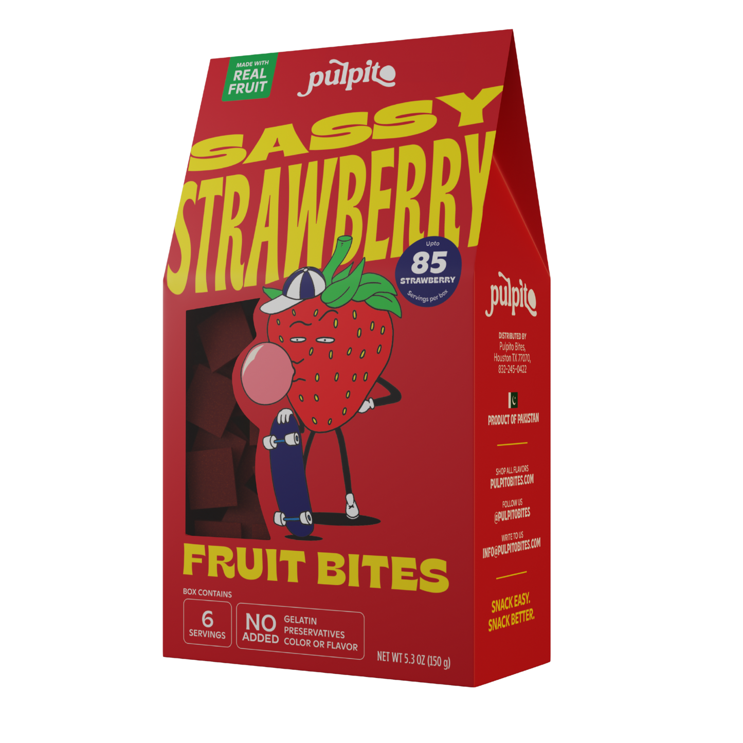 Sassy Strawberry Ftuit Bites