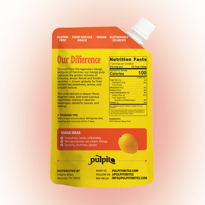 100% Mango Pulp/Puree